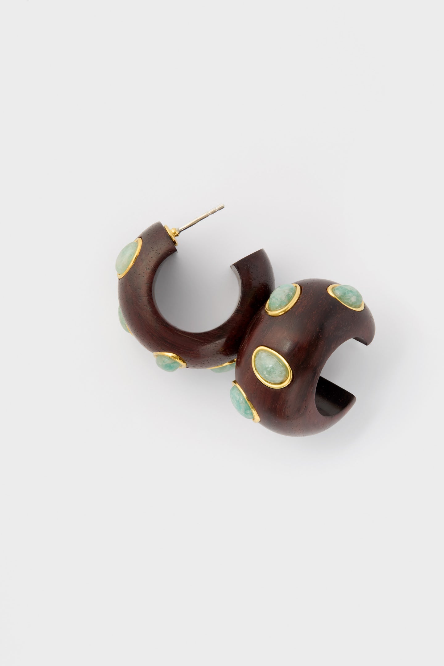 Amazonite Acacia Earrings