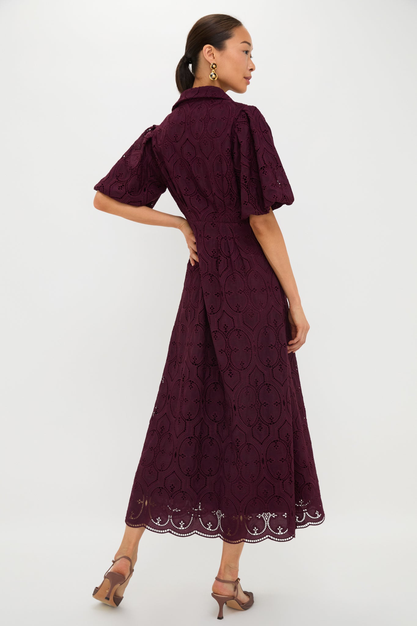 Winetasting Eyelet Delaney Dress | Tuckernuck