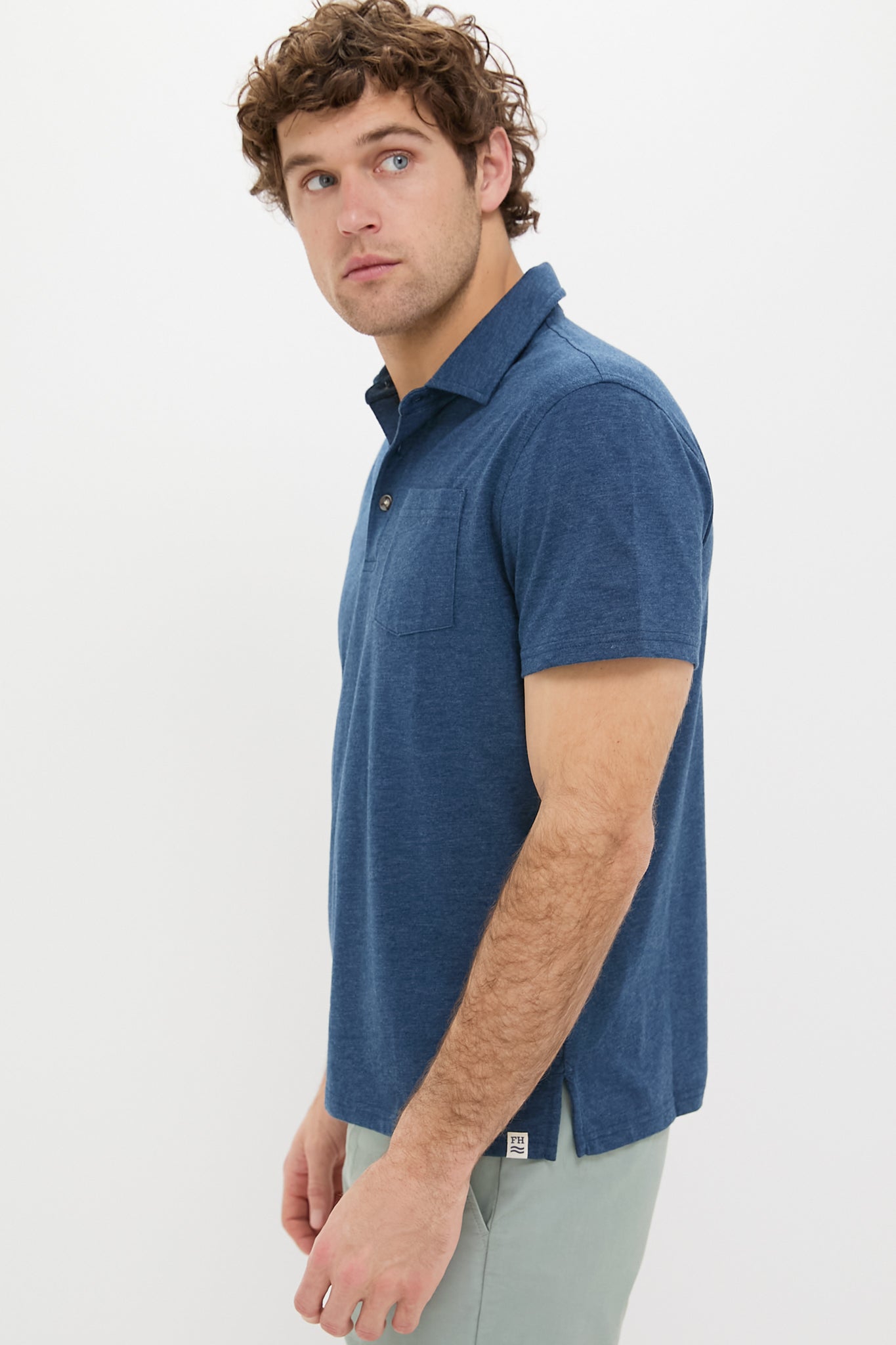 Dark Denim Atlantic Polo