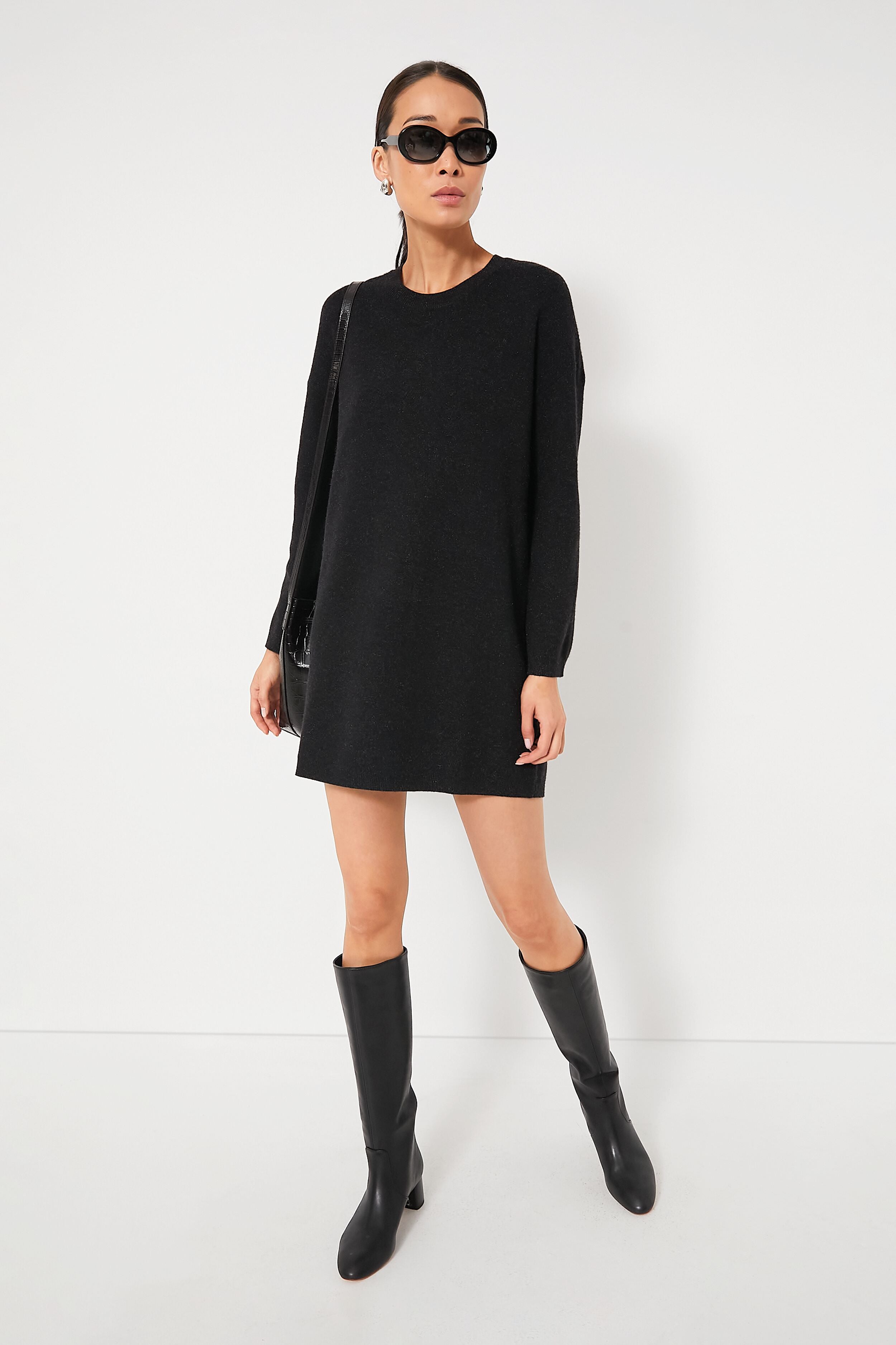 Black Gia Tall Boots