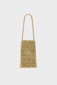 Gold Beaded Josephine Mini Bag