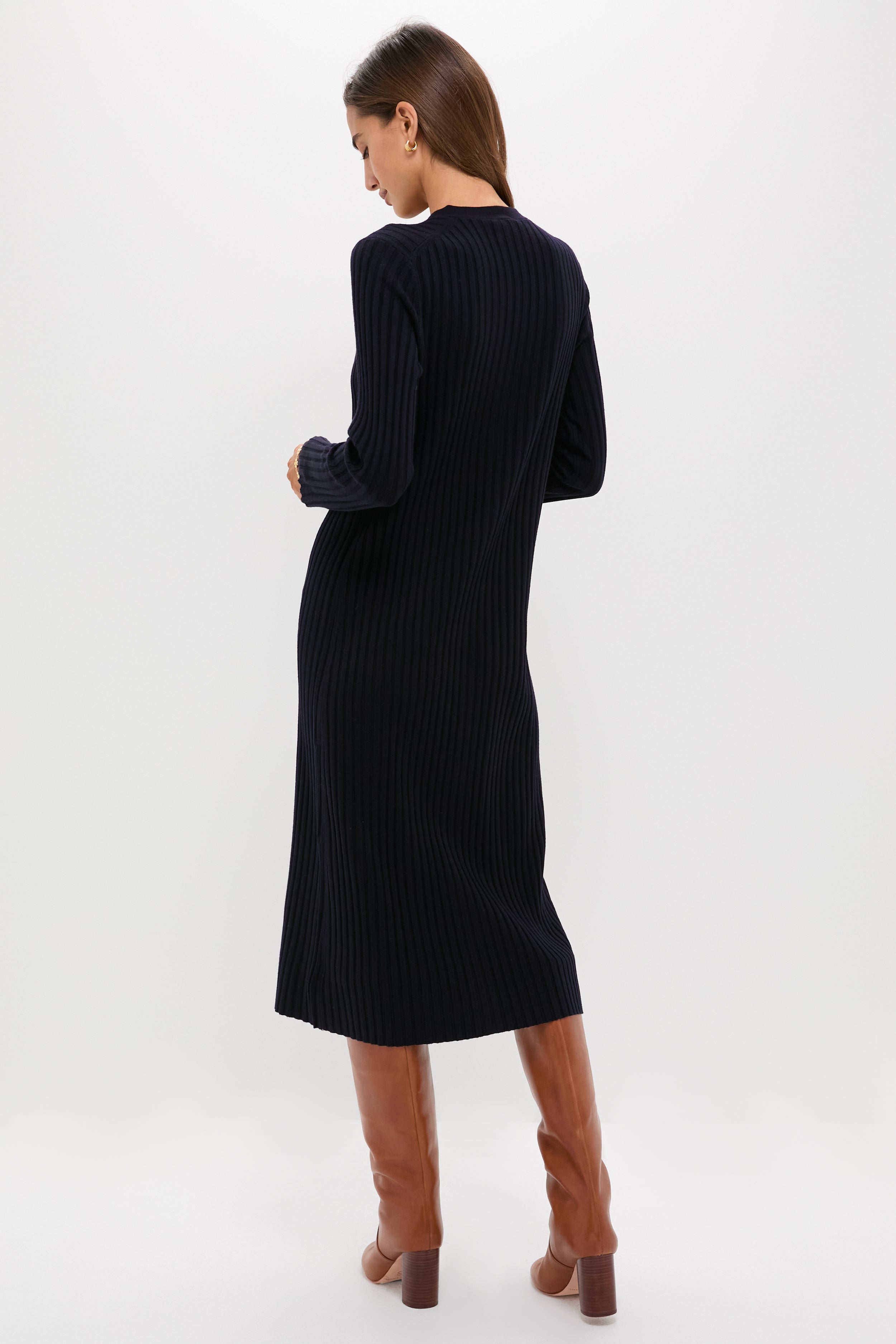 Navy Callum Sweater Dress | Tuckernuck