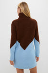Ice & Chocolate Diamond Demi Sweater Dress