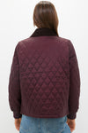 Black Cherry Marla Quilted Jacket