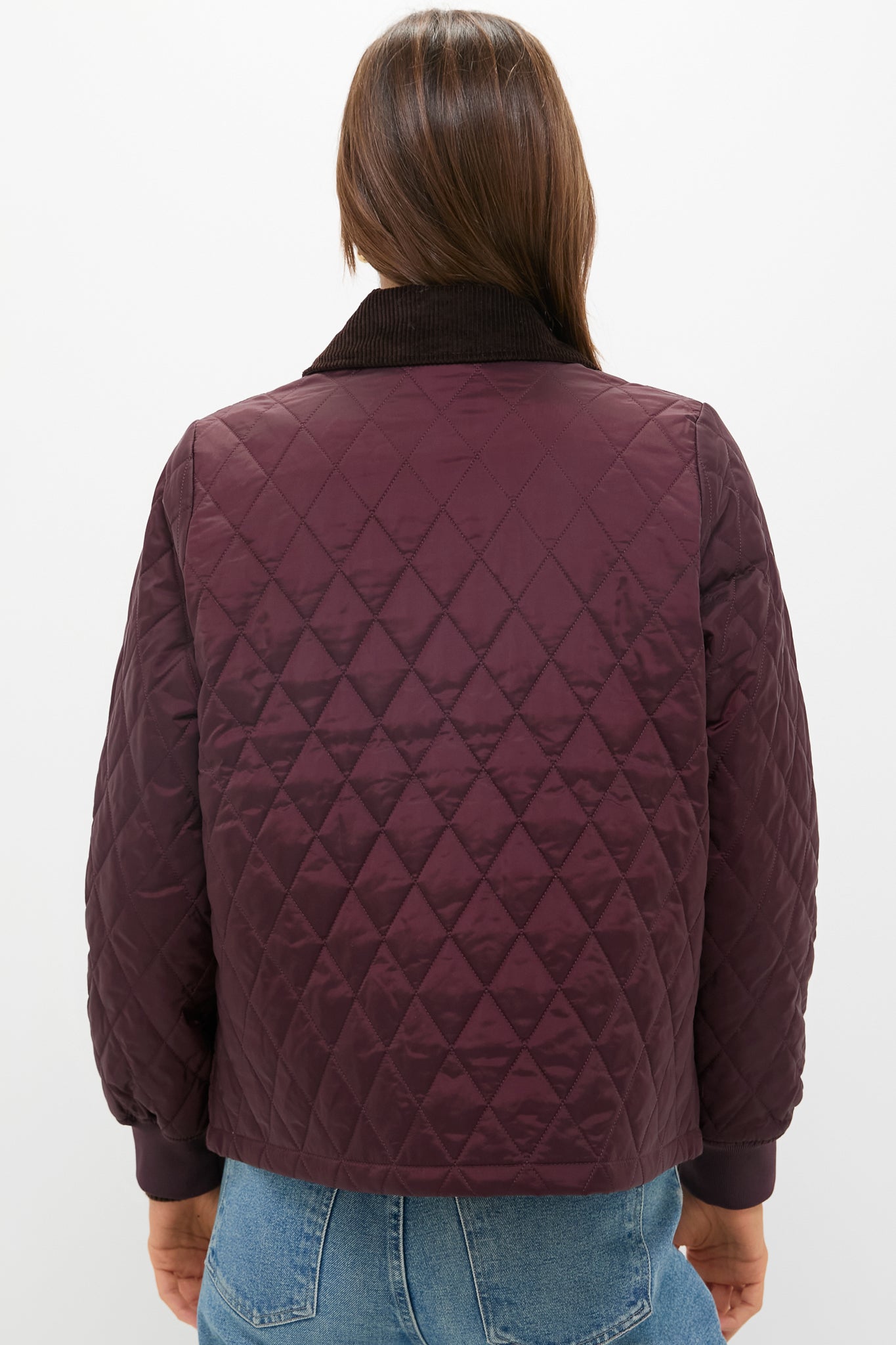 Black Cherry Marla Quilted Jacket