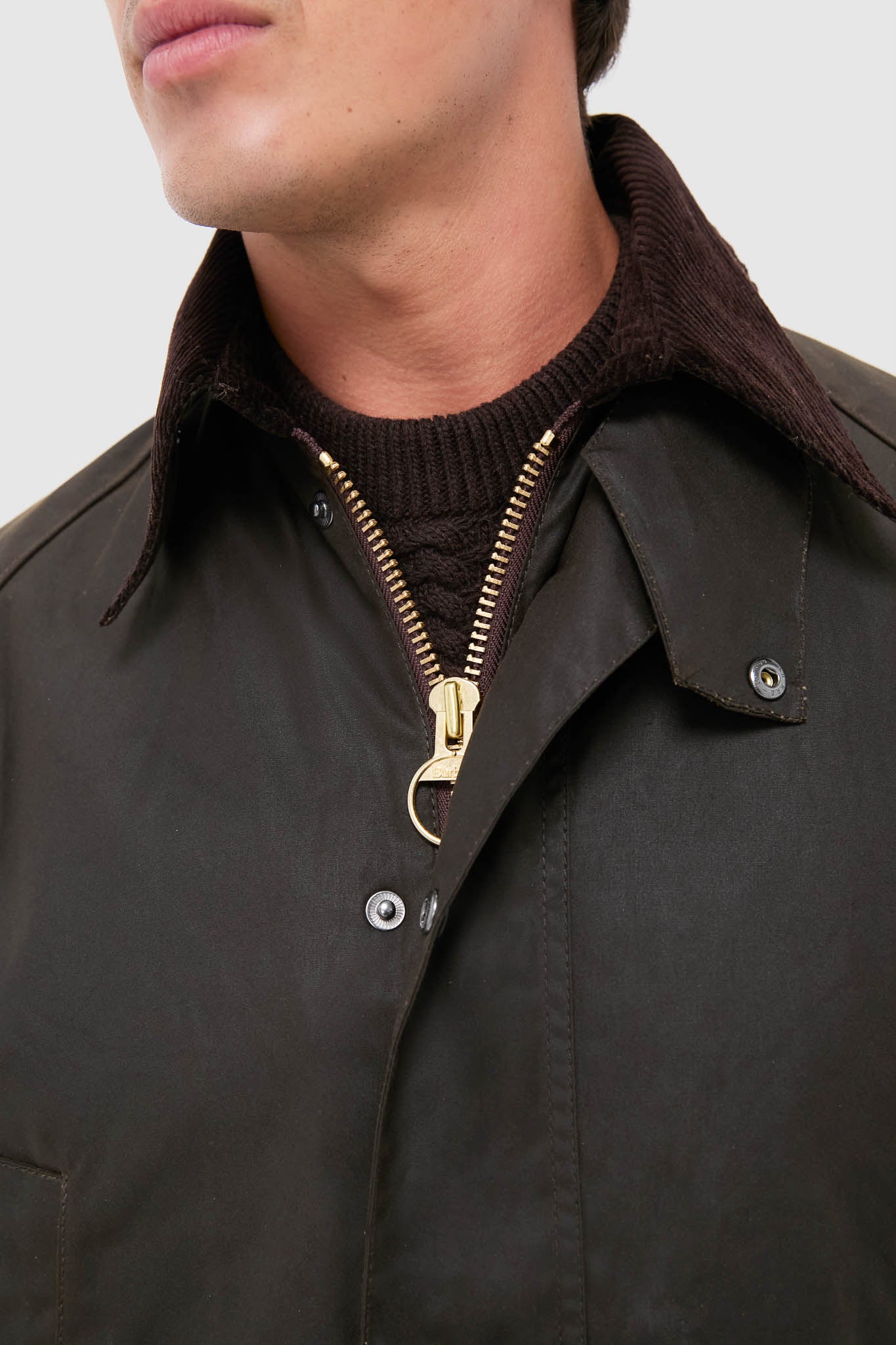 Olive Ashby Wax Jacket | Barbour