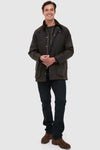 Men's Olive Beaufort Wax Jacket