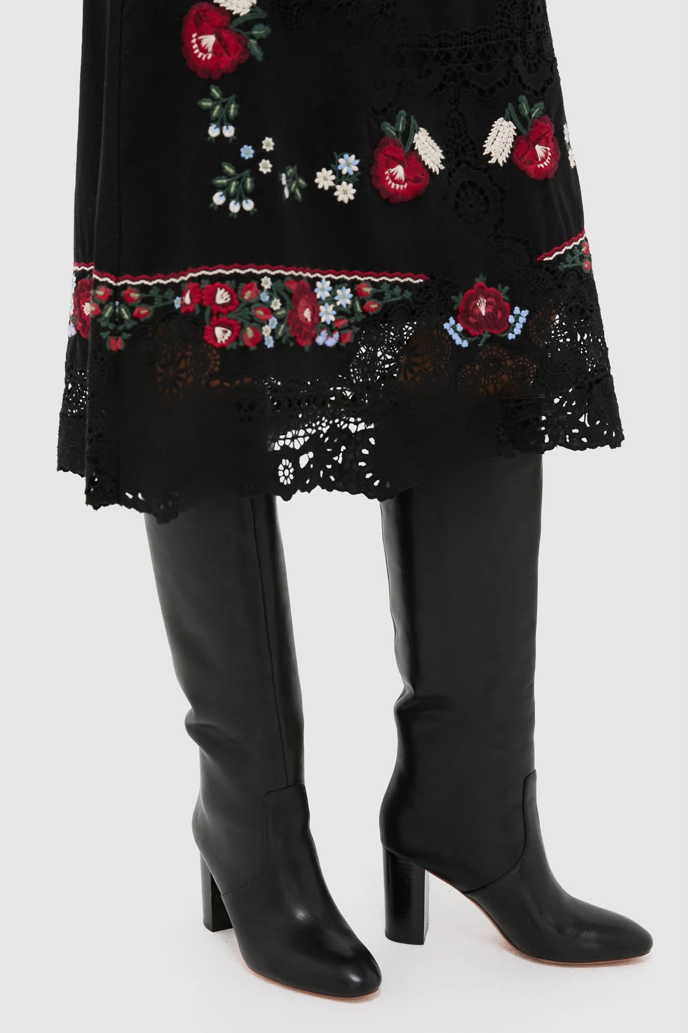 Black Goldy Tall Boots | Loeffler Randall