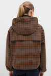 Vicuna Gingham Audrey Showerproof Jacket