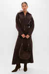 Chocolate Emmett Knit Maxi Skirt