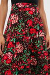Holiday Floral Remy Skirt