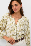 Sage & Ivory Floral Stella Blouse