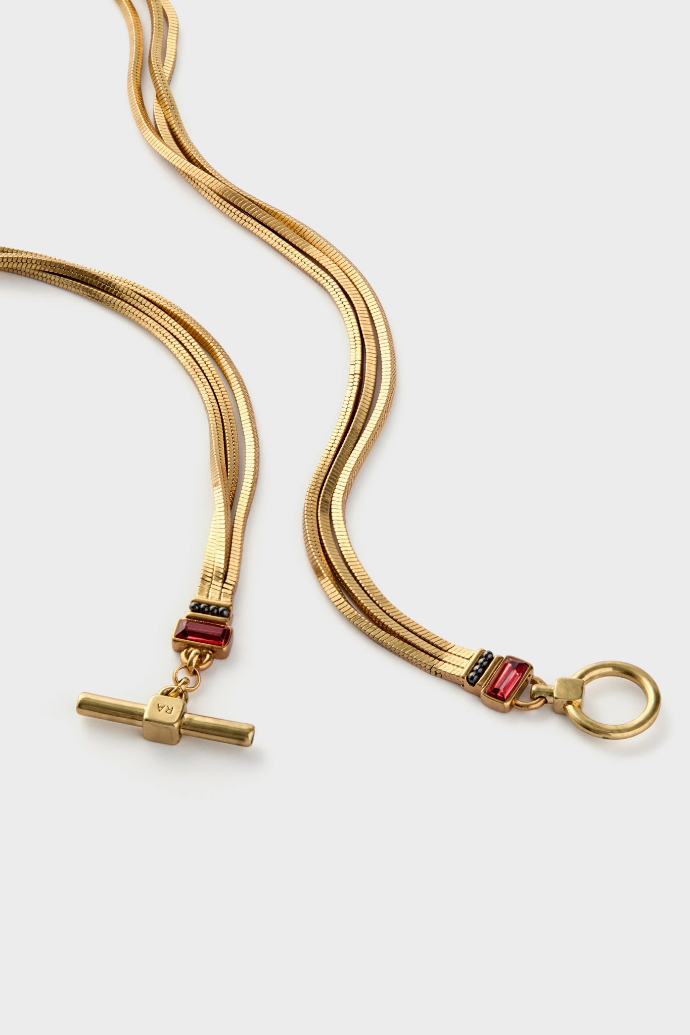 Gold Slinky Necklace