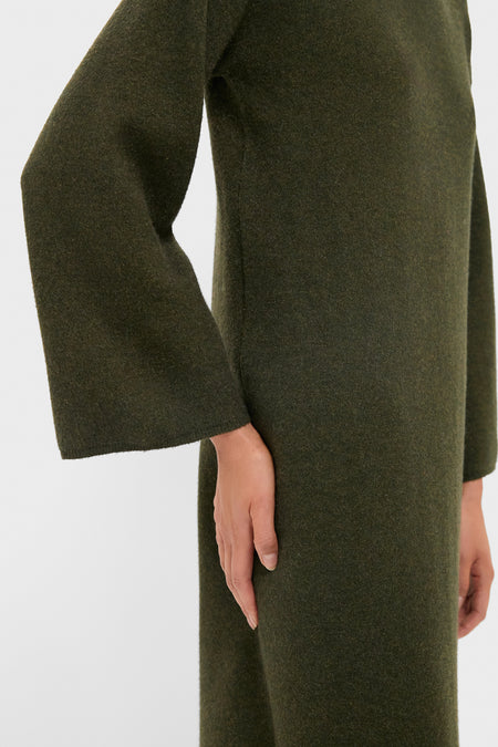Olive Vivianne Midi Dress