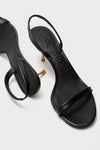 Black Veronica Sandal
