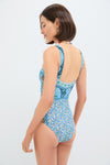 Blues Patchwork Onda Zoe One Piece
