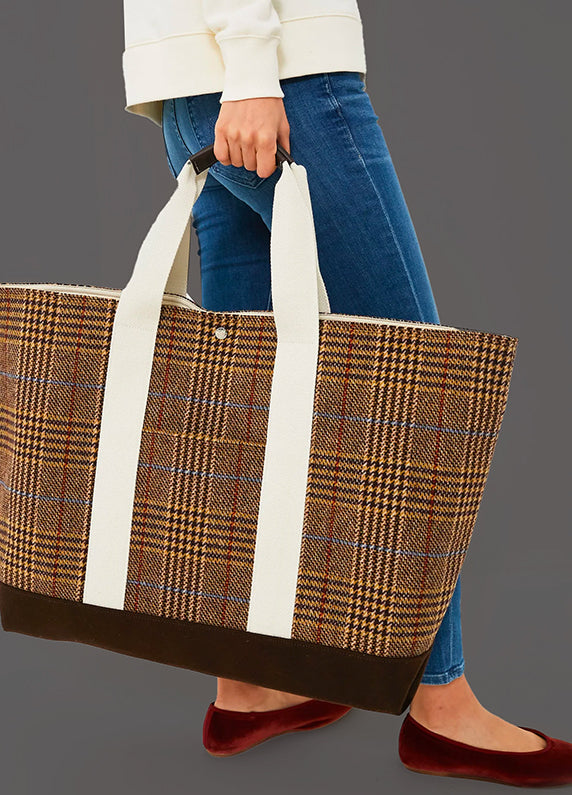 Blair Brown Monogram Design Tote Bag With Pouch: Buy Blair Brown Monogram  Design Tote Bag With Pouch Online at Best Price in India