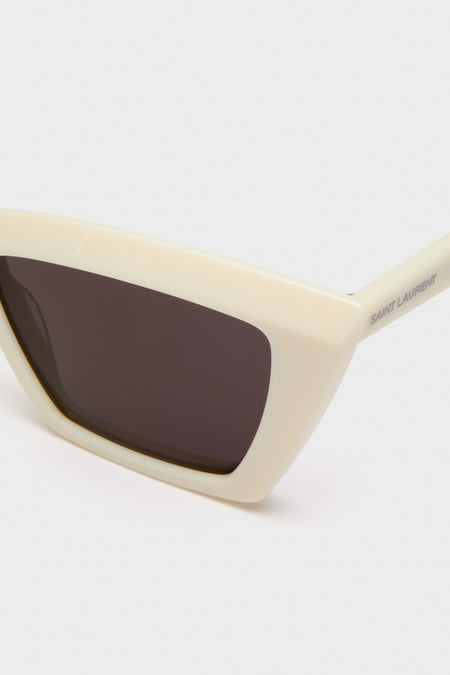 Ivory New Wave Cat Eye Sunglasses