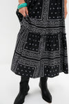 Exclusive Aces Wild Black Palmer Dress