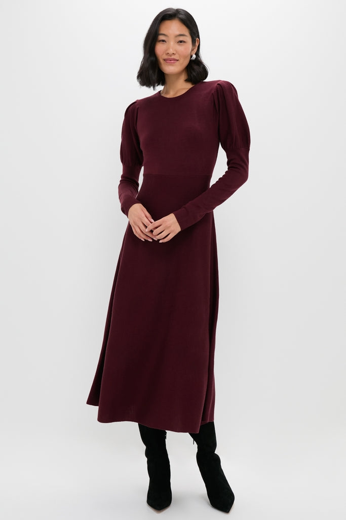 Winetasting Brielle Sweater Dress Pomander Place Winetasting / XXS Winetasting Brielle Sweater Dress Pomander Place Winetasting / XXS
