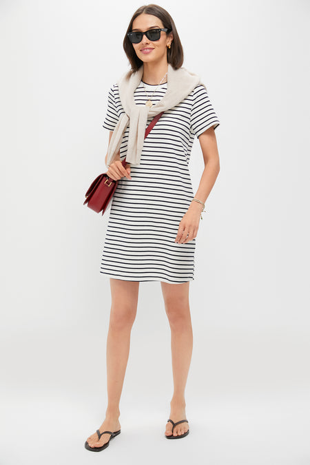 Blue Stripe Aimee Mini Dress