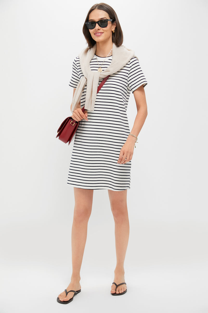 Blue Stripe Aimee Mini Dress