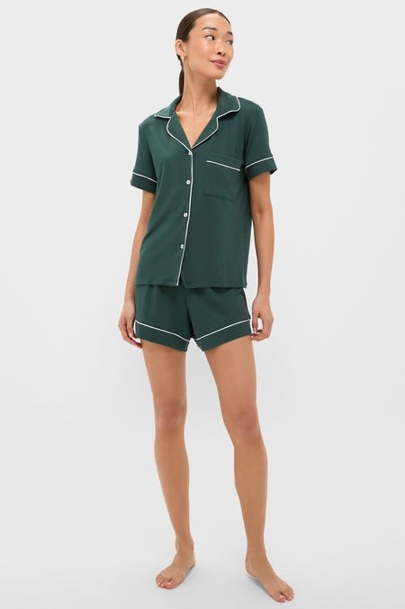Pine and Ivory Gisele Relaxed Short PJ Set