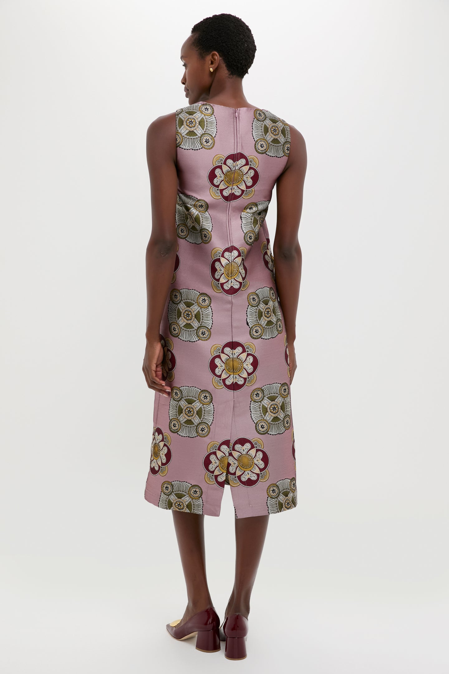 Nucleus Pink Column Dress