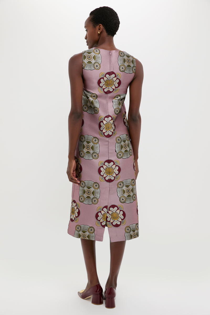 Nucleus Pink Column Dress