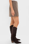 Chestnut Chapman Mini Skirt