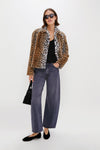 Leopard Fur Adriana Coat