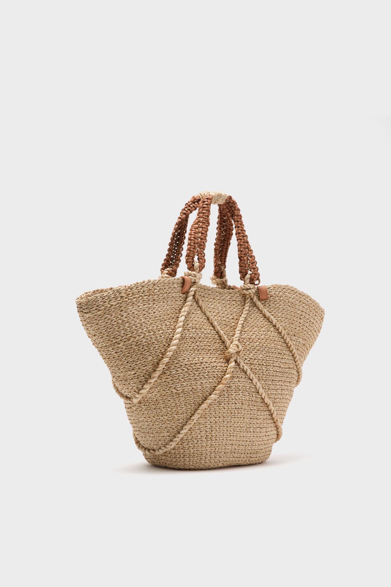 Natural Medium Corda Tote