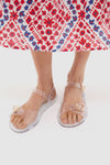 Clear Irini Jelly Sandals