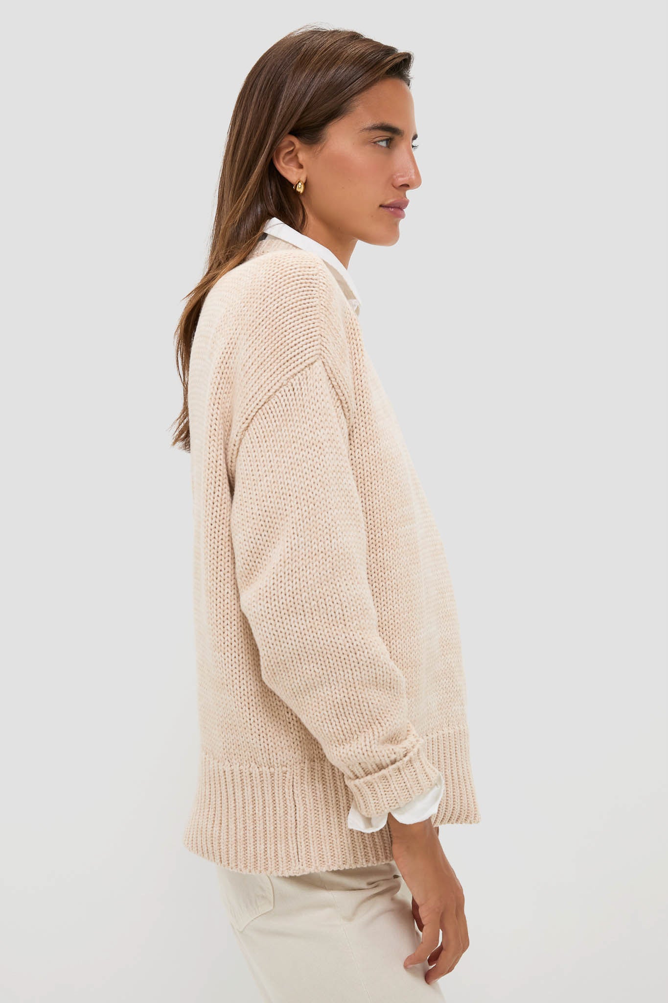 Sandstone Cotton Cliff Crewneck Sweater | Tuckernuck