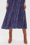 Autumn Fleur Navy Sabine Dress