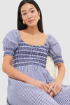 Navy Gingham Madeline Nap Dress