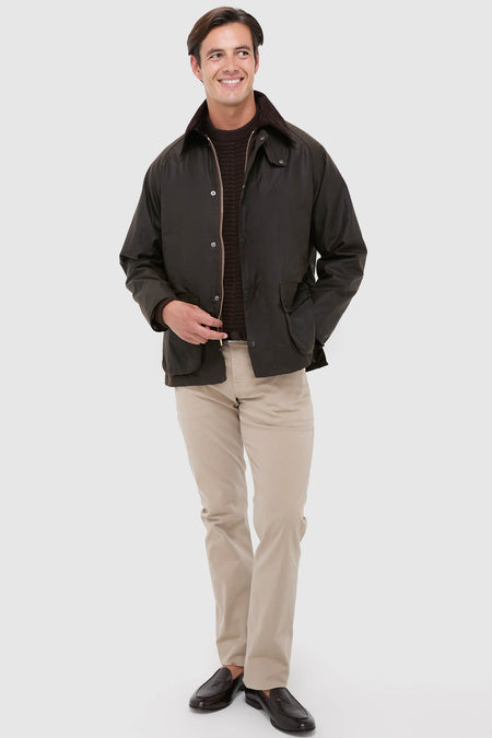 Olive Ashby Wax Jacket
