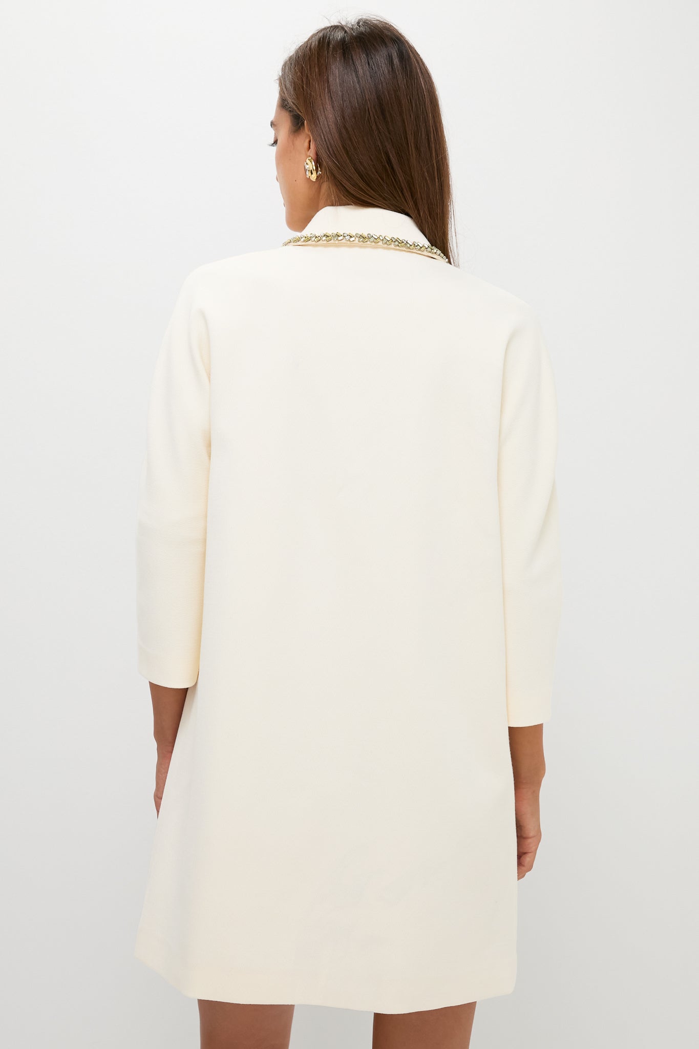 princess polly baby blue dress Winter White Long Dress Coat Best White Dress And Coat Clearance Winter  White Fashion How To main image 0