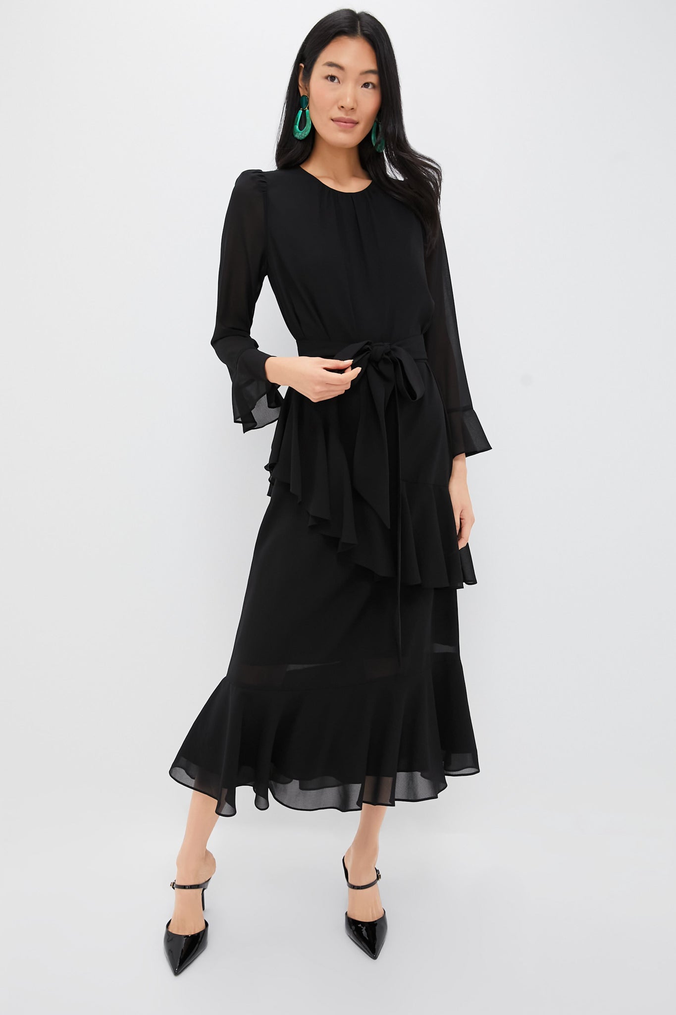 black tuckernuck dress Black Marina Dress