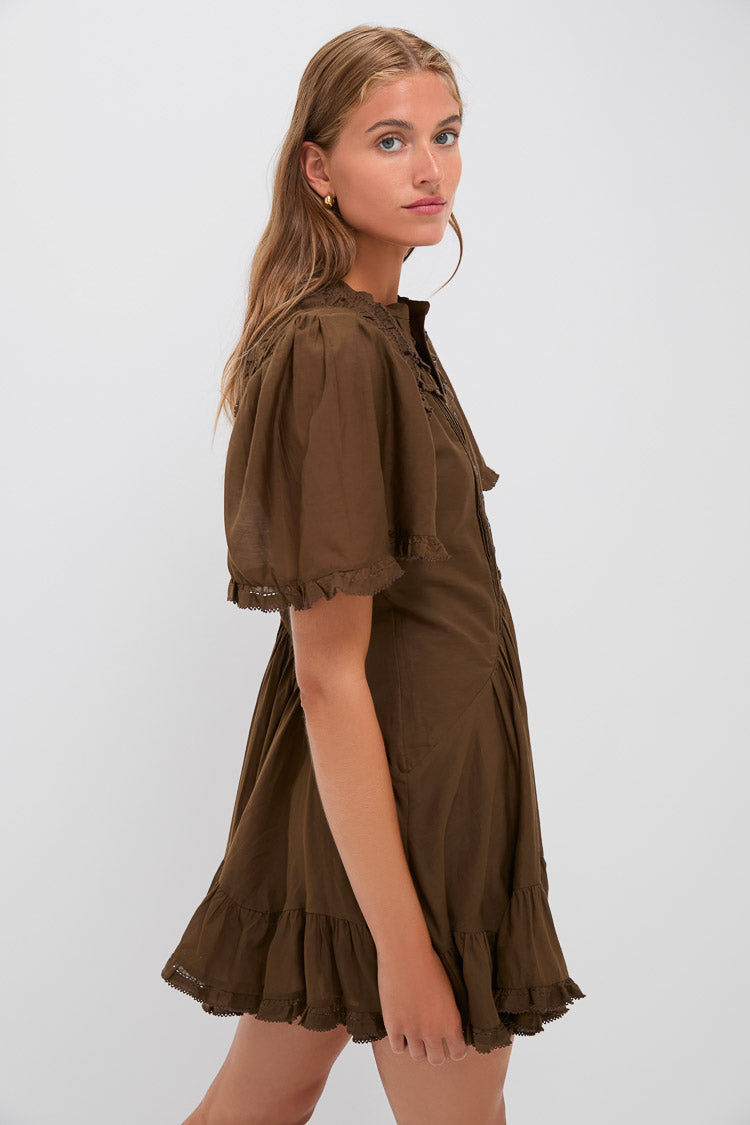 Dark Khaki Celyana Dress