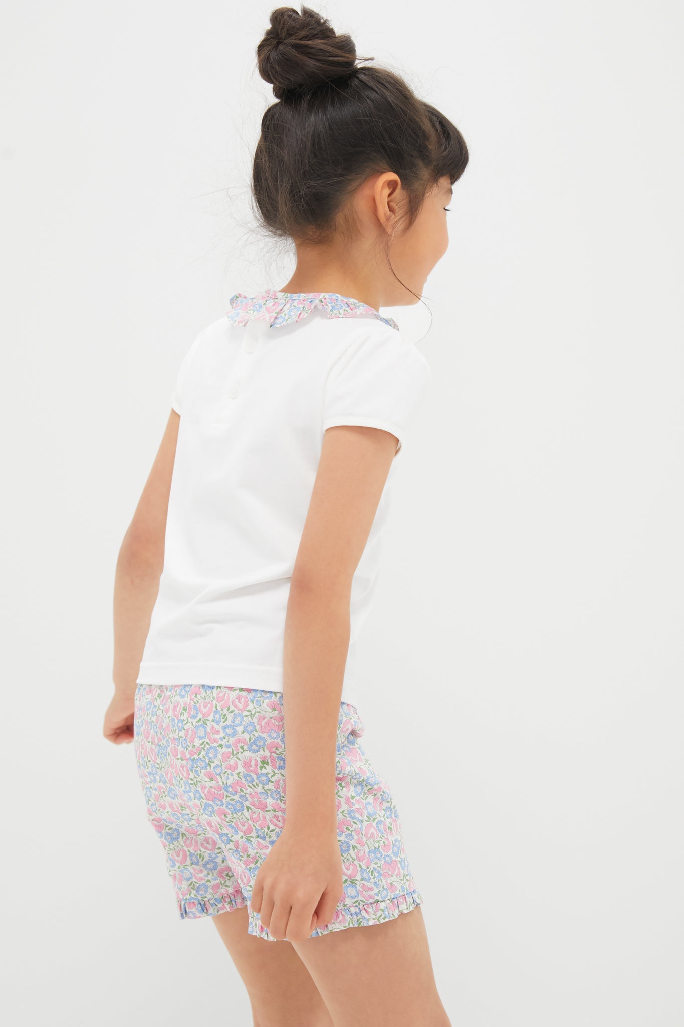 Pastel Floral Top & Short Set