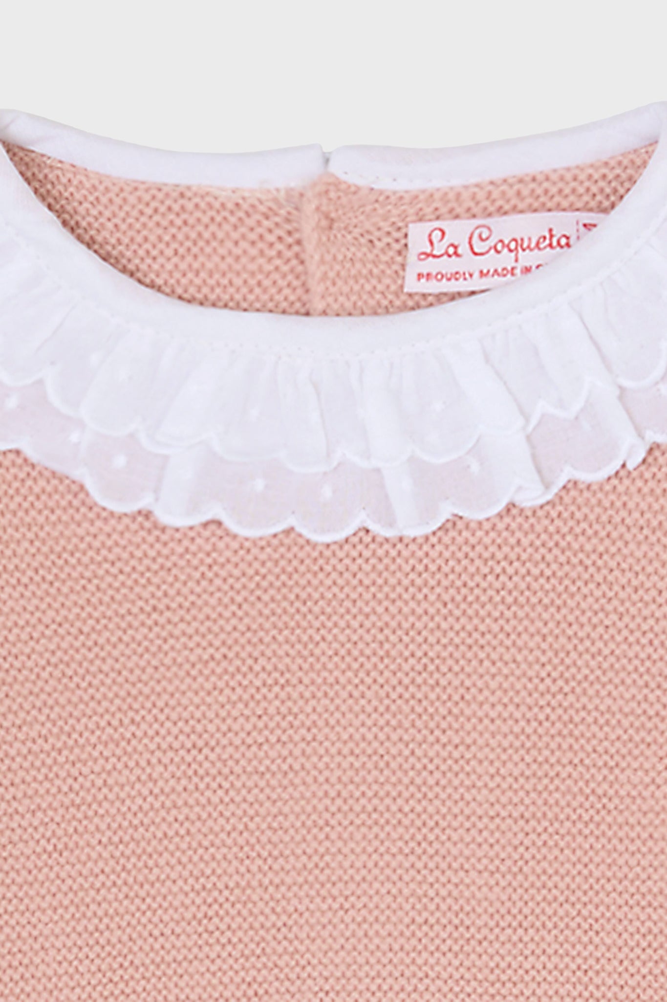 Pink Amaya Merino Baby Knitted Set