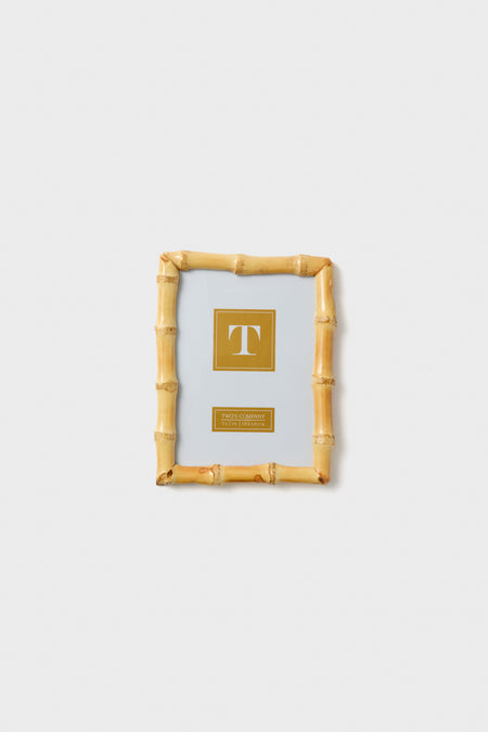 5x7 Blonde Natural Bamboo Finish Photo Frame