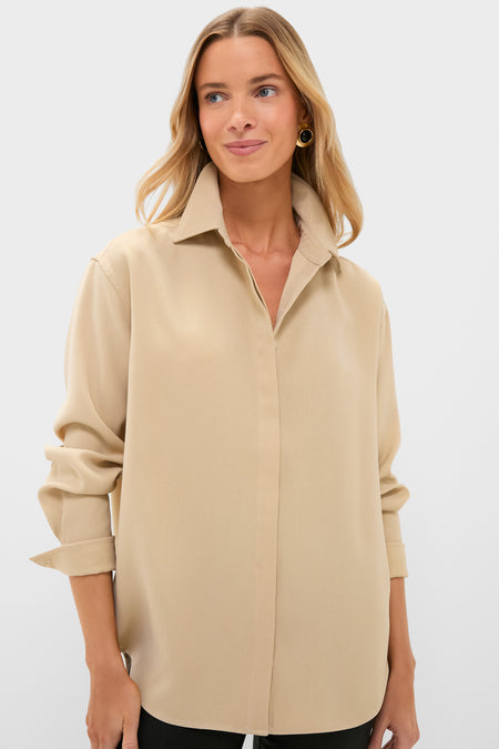 Gold Noelle Button Down