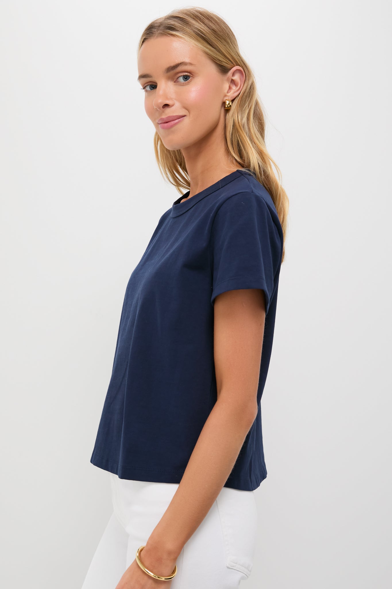 Navy Parker Classic Tee