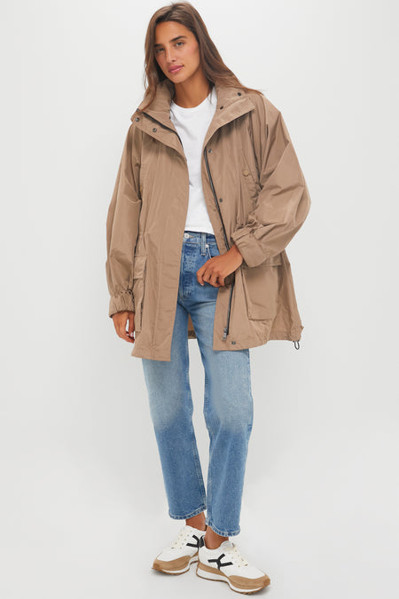 Marron Glace Arley Raincoat