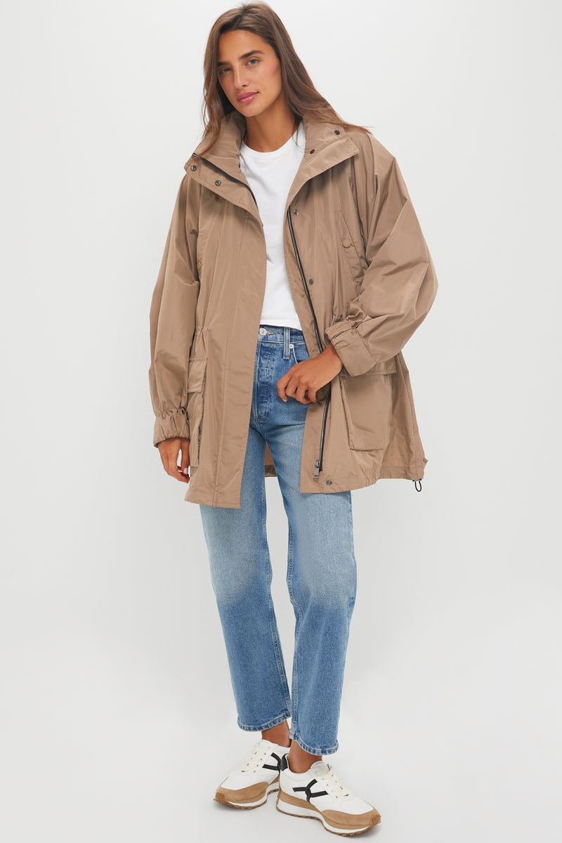 Marron Glace Arley Raincoat