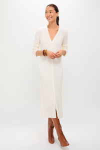 Ivory Callum Sweater Dress