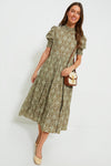 Moss Printed Bennett Maxi Dress