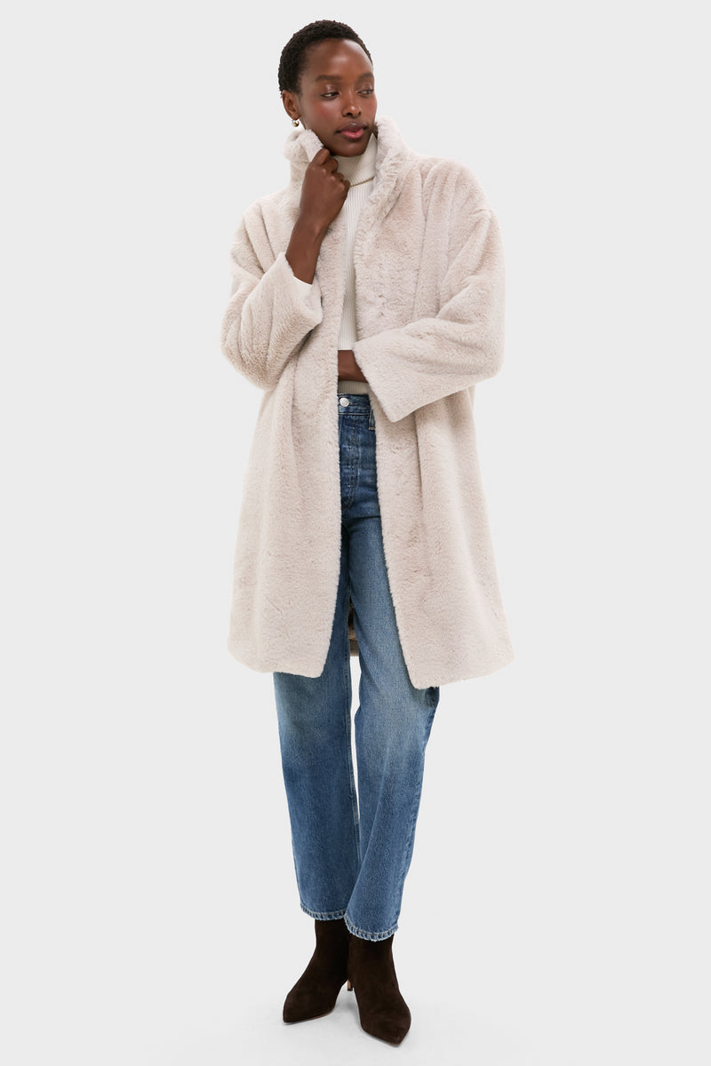 Chantilly Soft Alternative Fur Coat